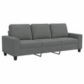 Moderner Dreisitzer Stoffsofa mit Metallrahmen, atmungsaktiv und strapazierfähig, ideal für das Wohnzimmer