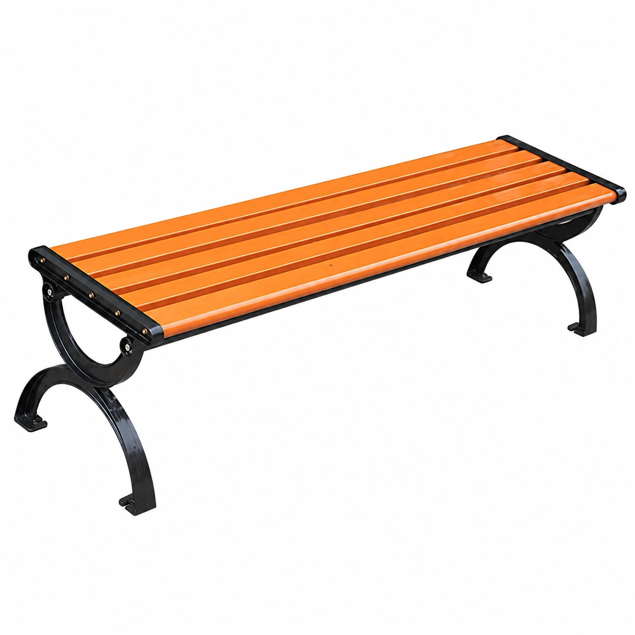 Robuste Dreisitzer Gartenbank aus Massivholz für Terrasse und Balkon