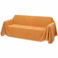 FANSU Rutschfester Sofabezug für Ecksofas, 1-4 Sitzer, Sonnenuntergang Orange, 180x300 cm