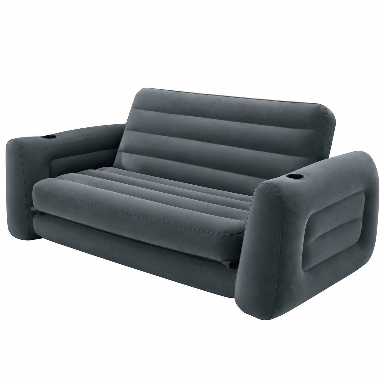 Intex 2-Personen Aufblasbares Schlafsofa mit Getränkehalter, Maximalbelastung 200kg, 127x231x66 cm