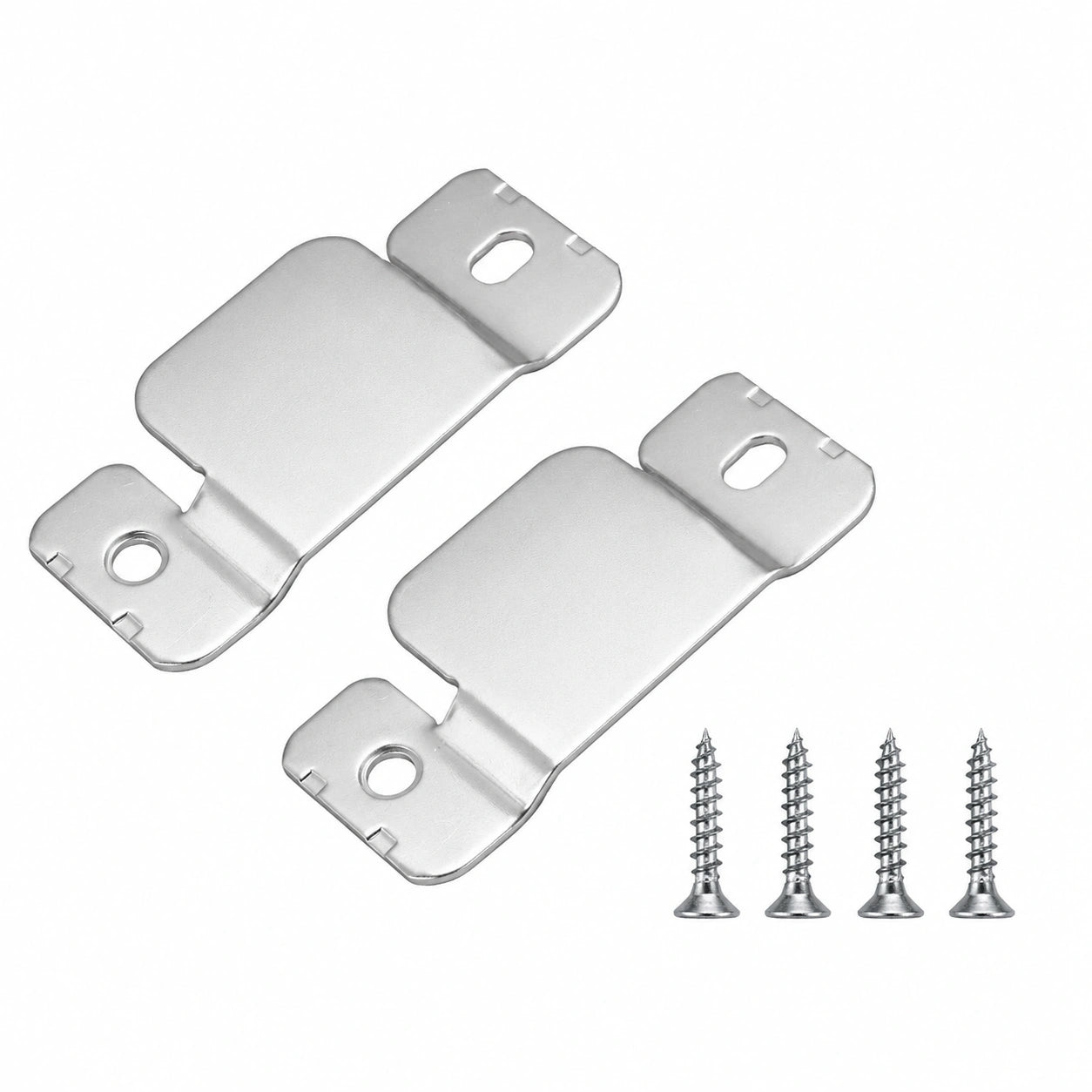 Edelstahl Sofa-Verbinder Set, 2er-Pack mit Schrauben, für sichere Couch-Verbindungen