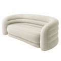 Intex Aufblasbares Curved Sofa - Komfort und Design, 229 x 109 x 81 cm