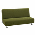 FAVERTI® Stretch-Sofabezug für Schlafsofa, 3-Sitzer, Modell Reale | Grün | Universeller Sofaschutz aus Jacquard