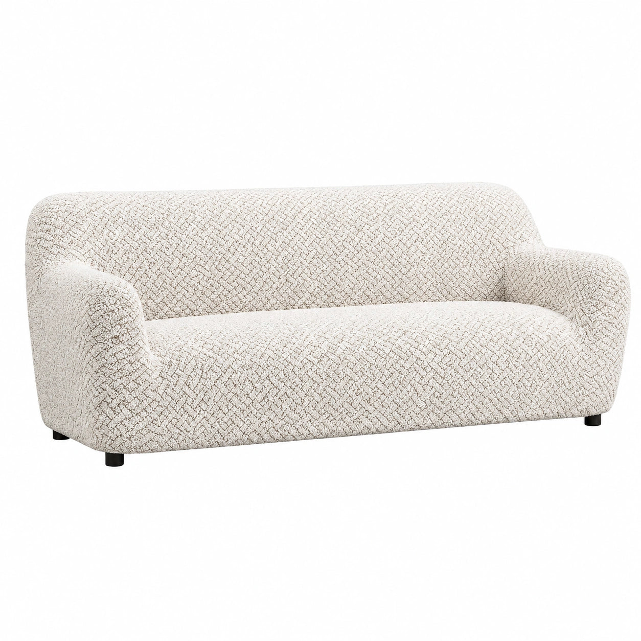 PAULATO Sofahusse 3-Sitzer, dehnbarer Mikrofaserstoff, kratzfest, waschmaschinengeeignet, WavyTech und Oeko-TEX zertifiziert, Kollektion Fantasie Venezia - Hergestellt in Italien